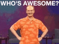  who is awesome GIF 